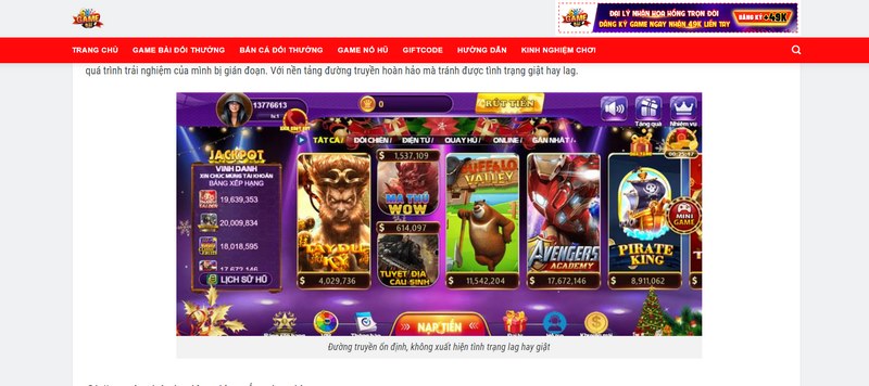 Mỗi một điều khoản cổng game đưa ra đều được tư vấn