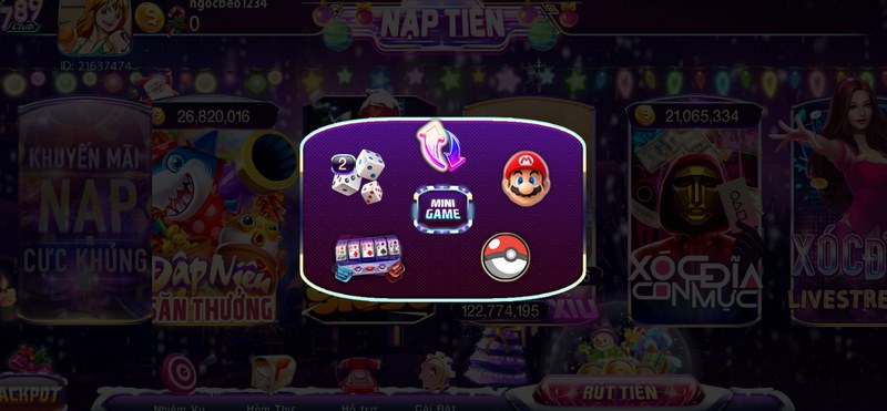 789Club đang cung cấp nhiều hình thức chơi mini game hấp dẫn