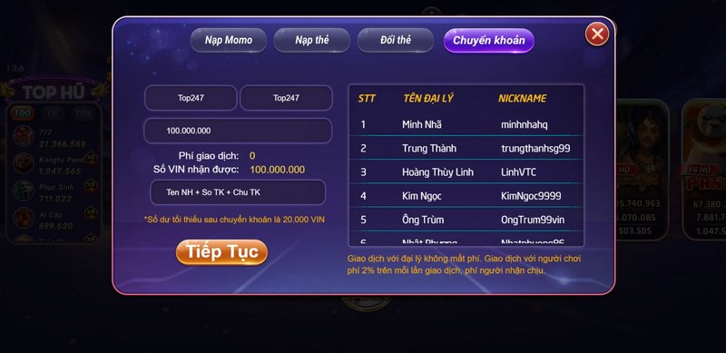 Hệ thống ưu đãi có giá trị tại 99Vin Club