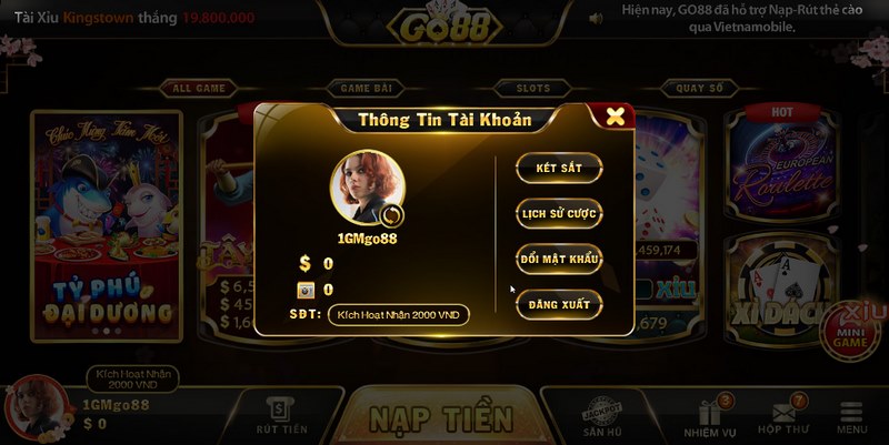 Nhược điểm còn tồn tại sàn cược Go88Vn Us