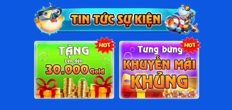 Nhiều sự kiện hấp dẫn đem đến phần thưởng cho người chơi kiếm xu