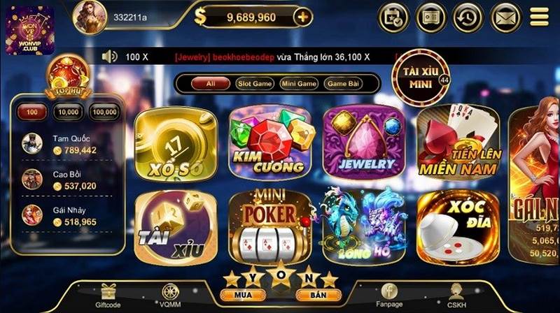 Mini game nhà Bin quen thuộc và dễ dàng thông thạo