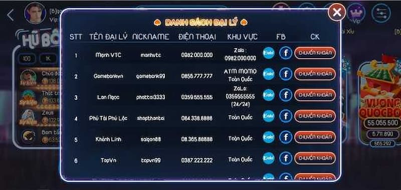 Trở thành đại lý cho cổng game bạn sẽ nhận được nhiều đặc quyền