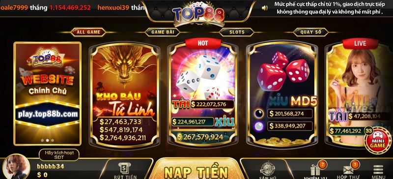 Top88 đã ra mắt ở cả thị trường Châu Á và châu Âu