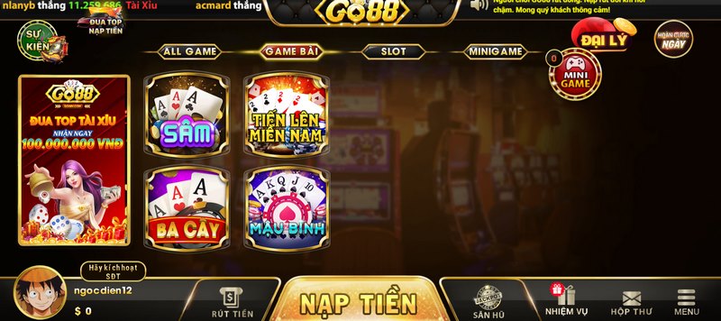 Game bài đổi thưởng là siêu phẩm nhiều người chọn