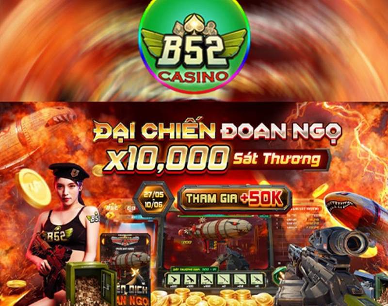 Nhà cái B52 có nhiều siêu phẩm cược đặc sắc