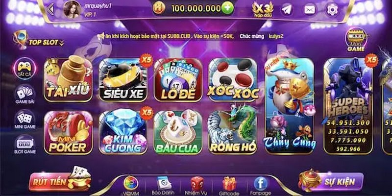 Cổng game Hay Vin đã nổi từ rất lâu