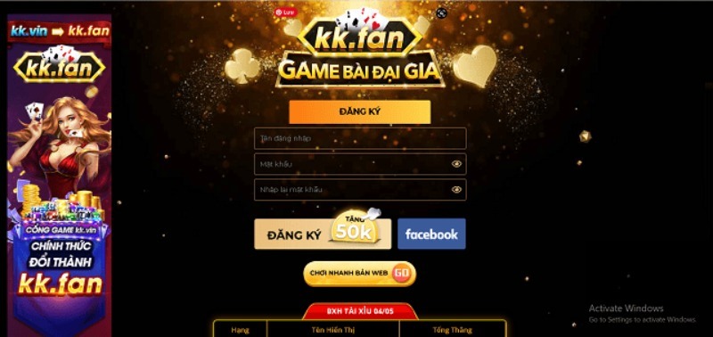 Giới thiệu cổng game KK Fan là gì? 