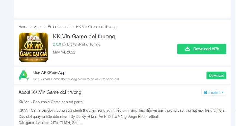 Tải ứng dụng KK Fan về điện thoại trong một nốt nhạc
