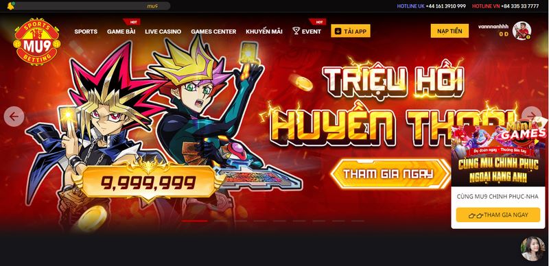 Cổng game Mu9 - Sân chơi lý tường dành cho mọi đối tượng