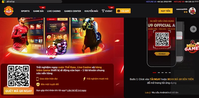 Quy trình tải App Mu9 đơn giản cho người chơi