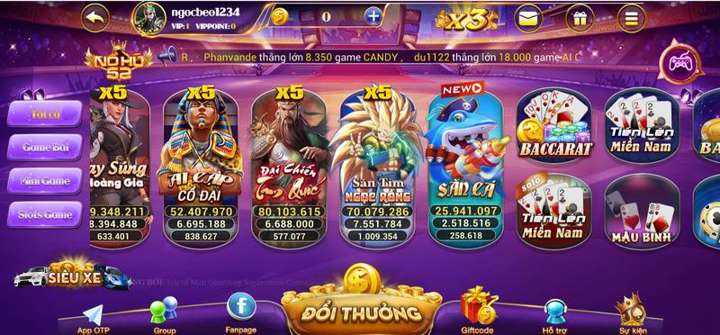 Giới thiệu sơ nét về cổng game đổi thưởng Nohu52 Vin