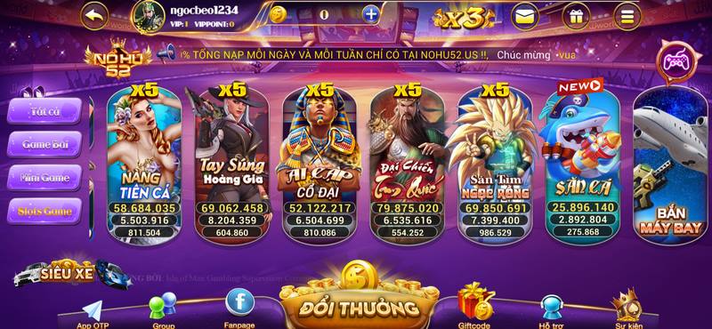Mảng slots game tại sân chơi có chất lượng đảm bảo