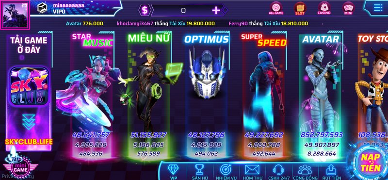 Slot game cho các trải nghiệm mới lạ