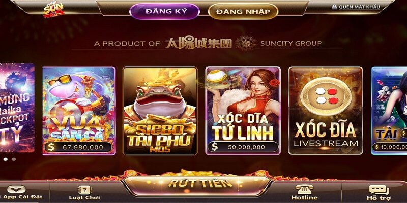 Cổng game sở hữu giao diện Website đẹp mắt và cuốn hút 
