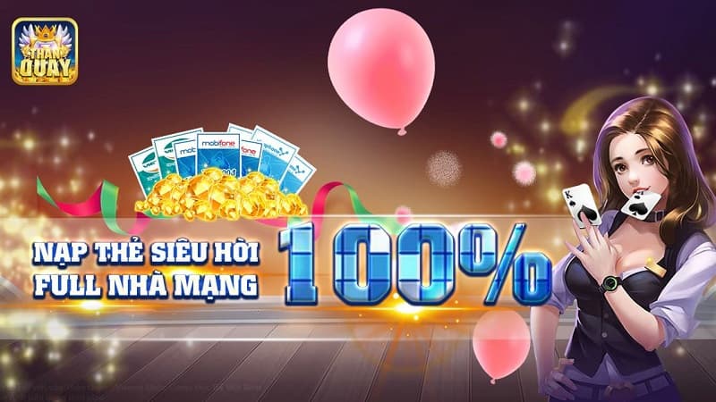 Ưu đãi cực hot cho người chơi đang có tại Thần quay 