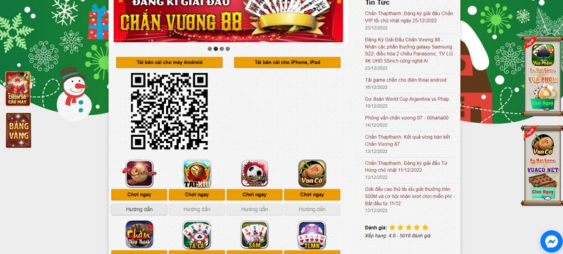 Link tải cổng game cho Android/IOS/PC cập nhật mới nhất 