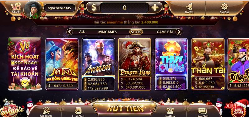 Game slot nổ hũ siêu đỉnh cao thắng lớn đang có mặt ở cổng game 