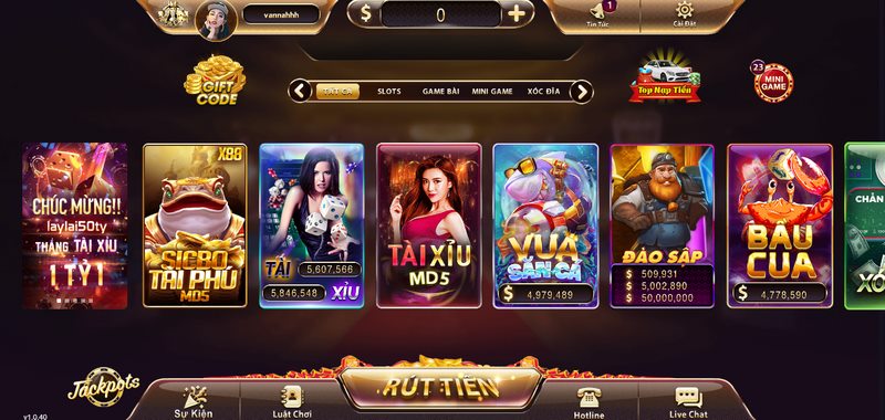Vinclub - cổng game hàng đầu tại thị trường Việt Nam