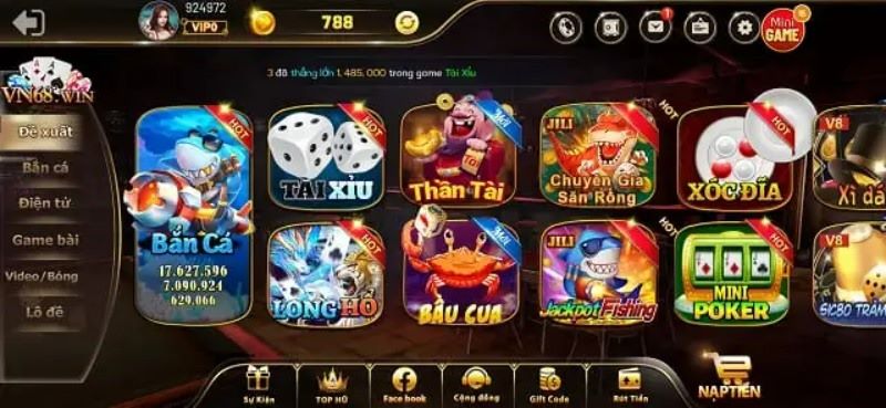 Mini Games hấp dẫn với nhiều cái tên đẳng cấp