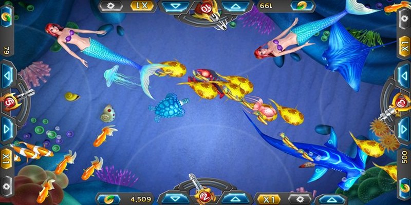 Game bắn cá ở cổng game có hình ảnh đẹp mắt 