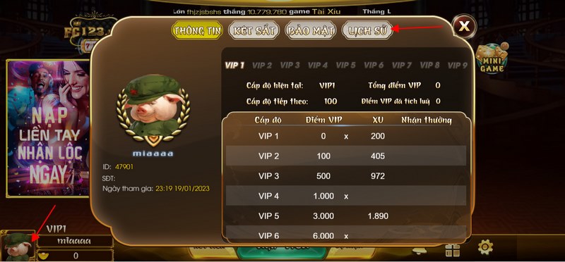 Xem lịch sử cược cần chú ý những nội dung gì?
