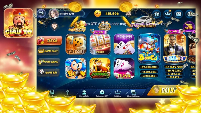 Các chính sách nhận hoa hồng riêng với đại lý Giàu to club hết sức đáng giá