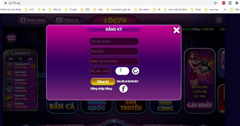 Mỗi hội viên chỉ đăng ký duy nhất một tài khoản tại cổng game