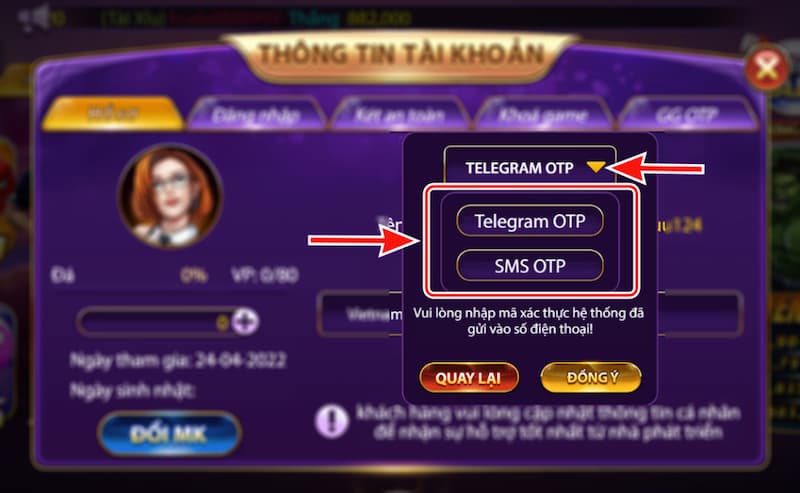 Hướng dẫn kích hoạt bảo mật  tài khoản bằng số điện thoại an toàn, chắc chắn 