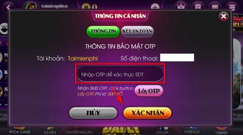 Hướng dẫn bảo mật thông tin tài khoản qua số điện thoại
