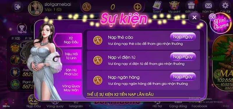 Tổng hợp một số khuyến mãi đặc biệt cổng game đưa ra cho các thành viên 