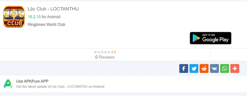 Tải app Lộc về máy nhận nhiều ưu đãi