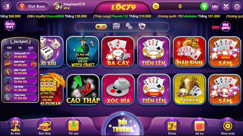 Kho game đổi thưởng độc đáo có tỷ lệ tiền thưởng cực hời