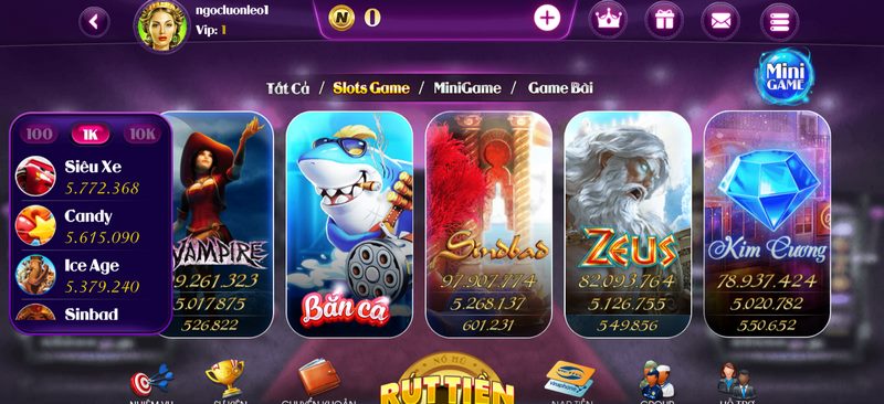 Sieuno cổng game uy tín được ưa chuộng