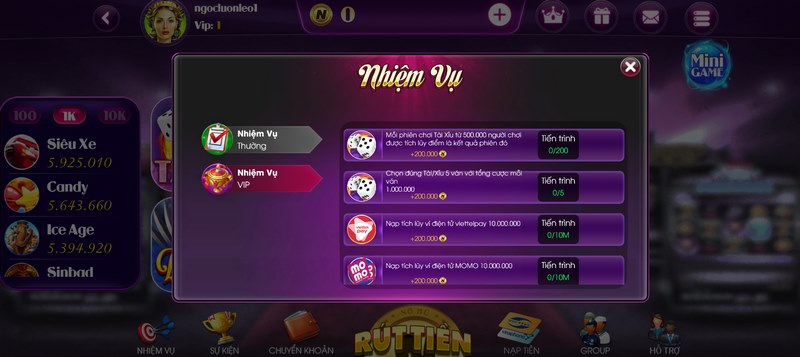 Ưu đãi dành cho thành viên VIP