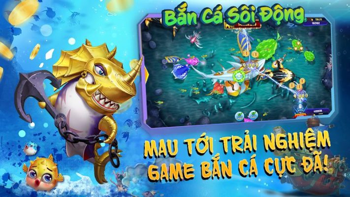 Bắn cá sôi động hiện đang là cổng game dẫn đầu thị trường giải trí 