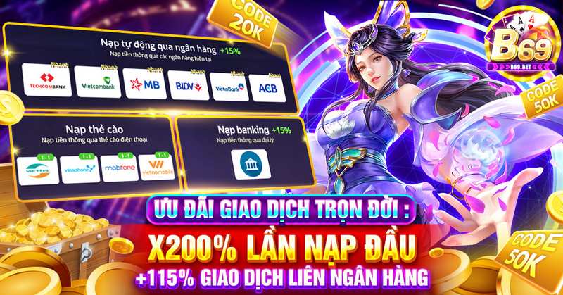 Các bước thực hiện sử dụng Giftcode B69