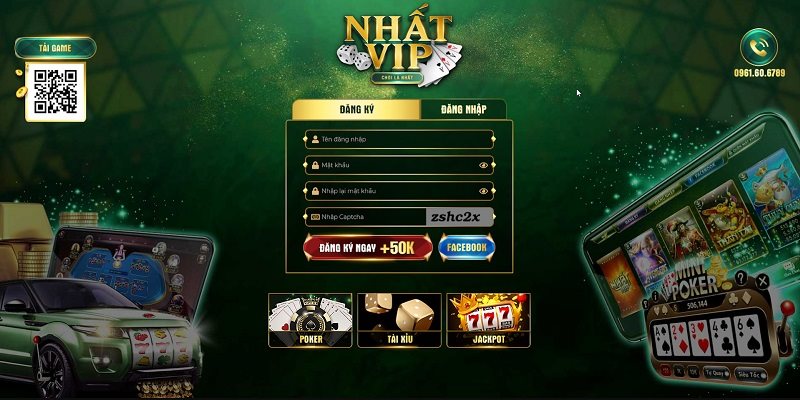 Nhận trên trang chủ Nhatvip là cách nhanh nhất để nhận mã