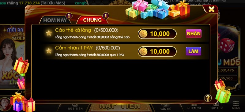 Nhiều khuyến mãi cực chất lượng tung ra bằng tiền hoặc vật phẩm giá trị 