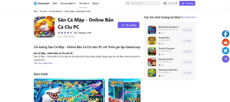 Chi tiết cách tải Săn cá mập trên PC siêu tốc