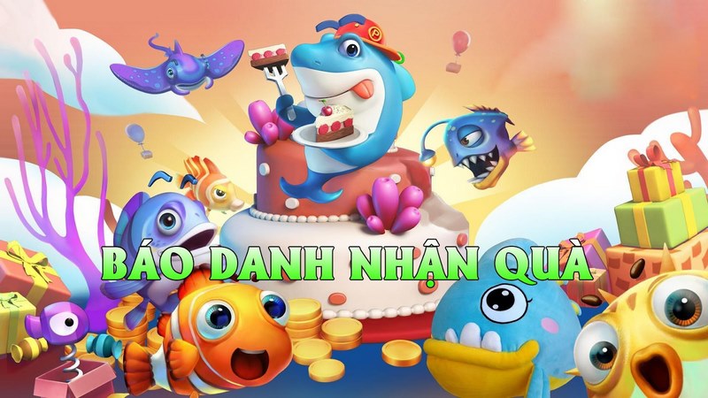 Điểm danh đều đặn mỗi ngày và chơi game bắn cá để nhận các khoản xu