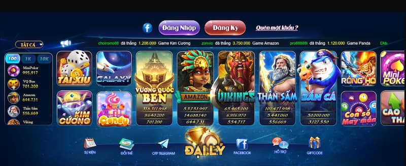 Kho game Benvip đa dạng siêu cuốn hút