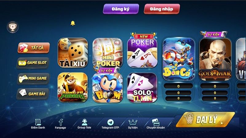 Sân chơi Doden Club cung cấp mini game hấp dẫn