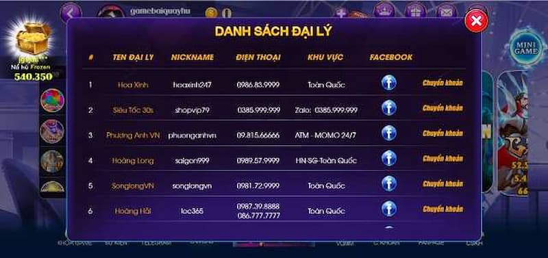 Các chính sách nhận hoa hồng riêng cho đại lý Sumvip club giá trị cao