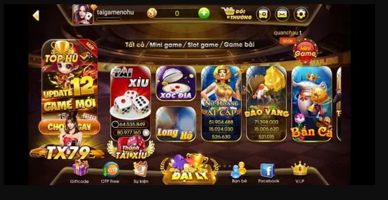 Slots game tại TX79 đa dạng mang đến cho anh em nhiều trải nghiệm thú vị