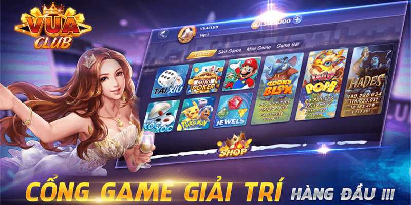 Kho game mini đa dạng nhất hiện nay có tại Vua club
