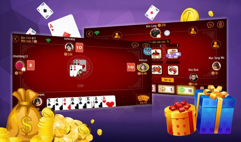 Cổng trò chơi có sảnh game bài ấn tượng