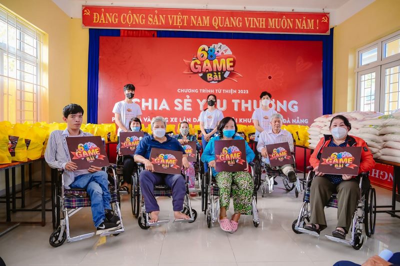 Chương trình từ thiện của 68 game bài đã đạt được nhiều thành công