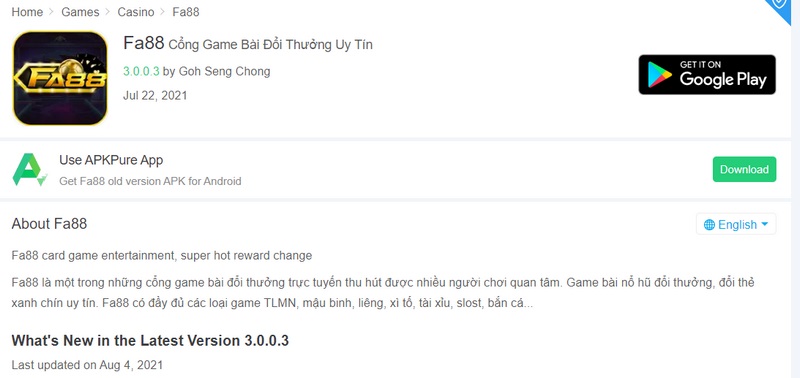 Cổng trò chơi đang cung cấp các file tải cập nhật mới nhất, an toàn nhất 