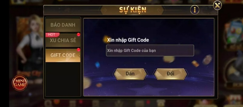 Sử dụng Giftcode Vuaclub với 3 bước hết sức dễ dàng 